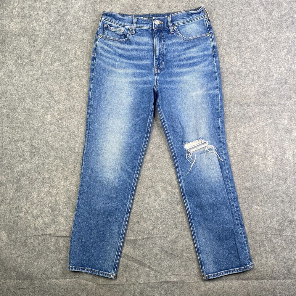 J.Crew Jeans Womens '90s Classic Straight Fit in Vesey Street Wash bf563 Sz 28